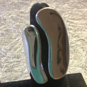CRAZY Stainless Steel Ring, size 7